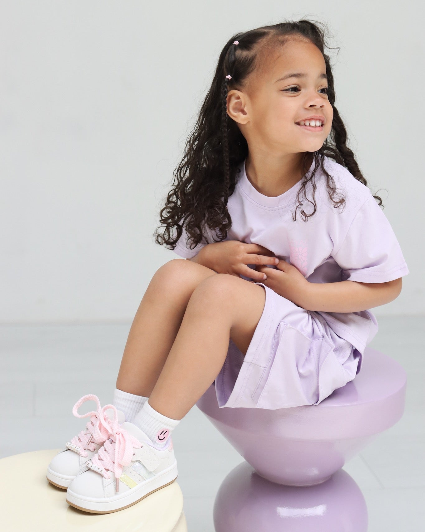 KIDS CO-ORD UNISEX - LILA