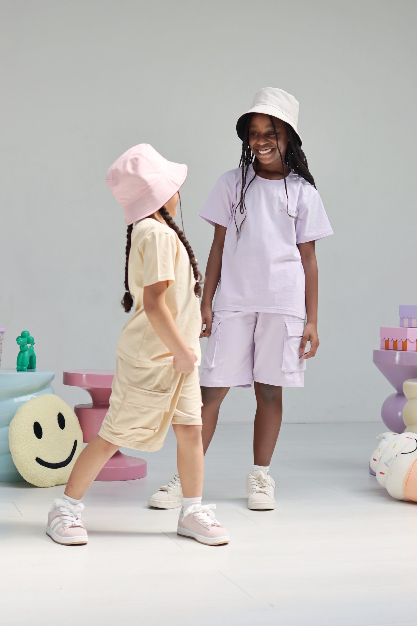 KIDS CO-ORD UNISEX - LILA