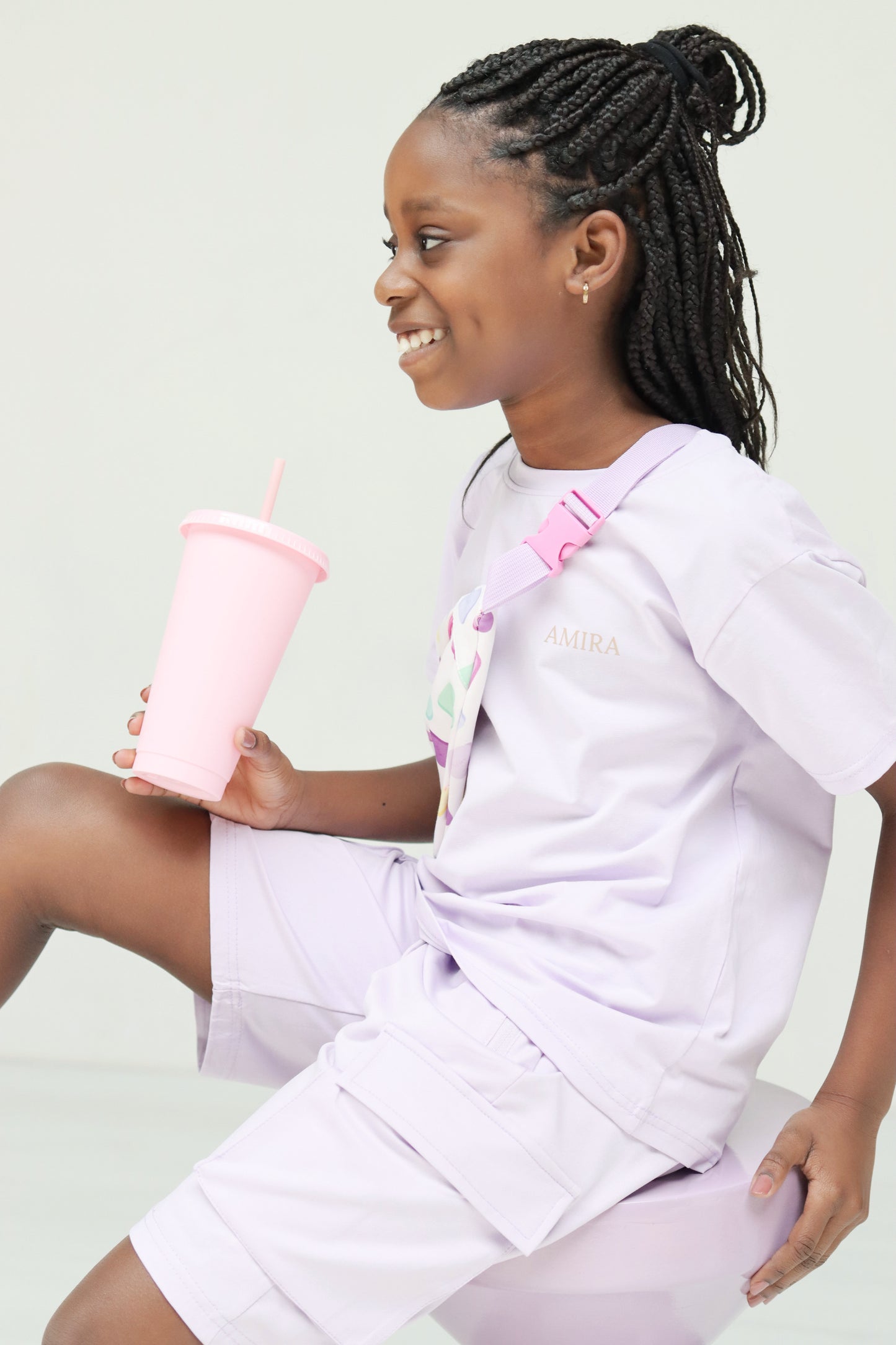 KIDS CO-ORD UNISEX - LILA