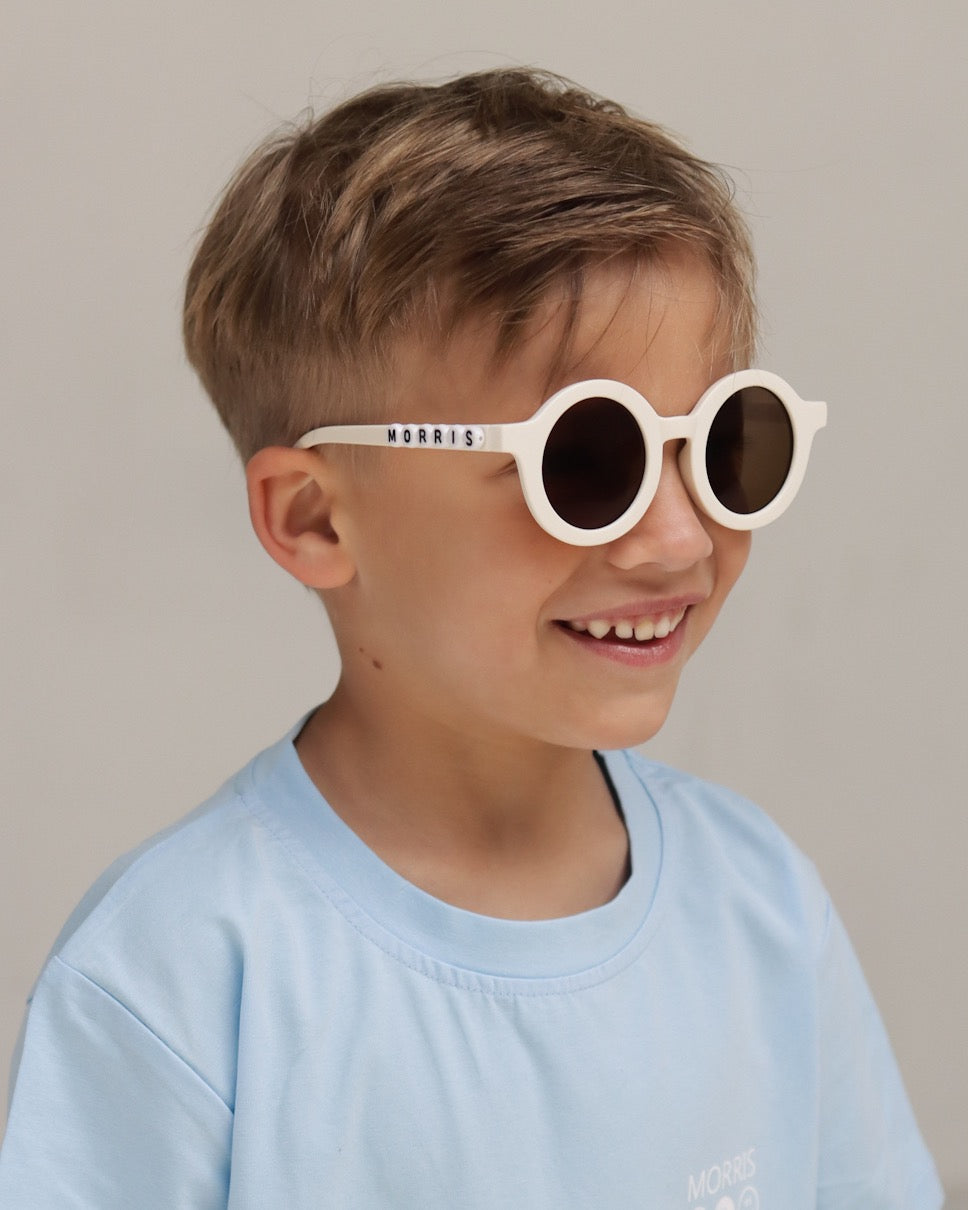 Zonnebril unisex rond OFF WHITE