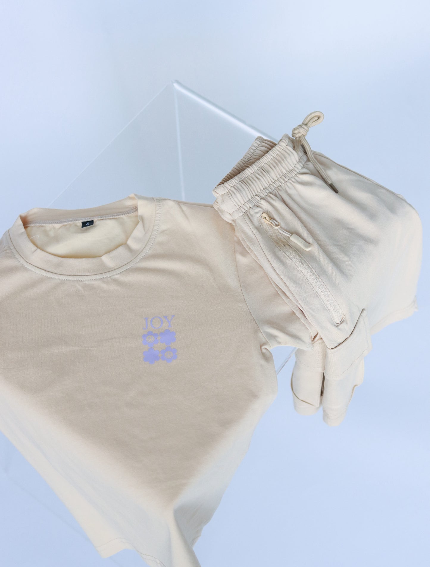 KIDS CO-ORD UNISEX - ZANDGEEL