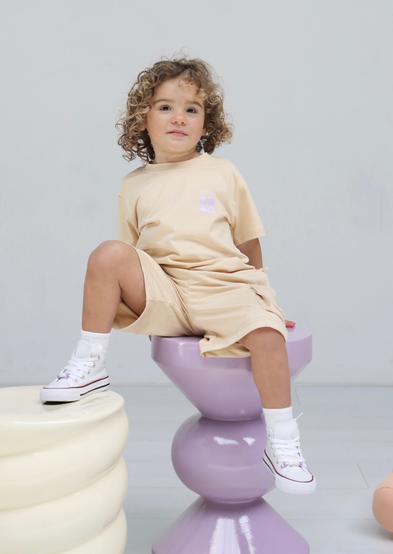 KIDS CO-ORD UNISEX - ZANDGEEL