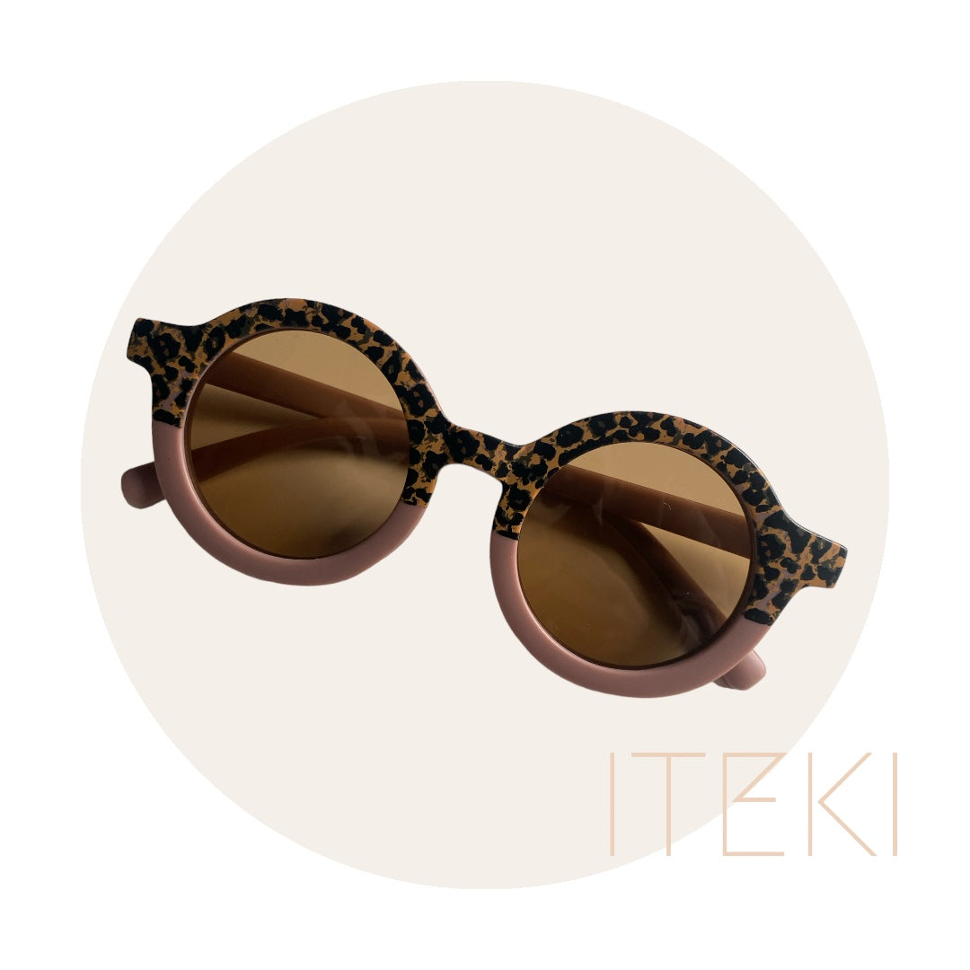 Zonnebril LEOPARD/MAUVE