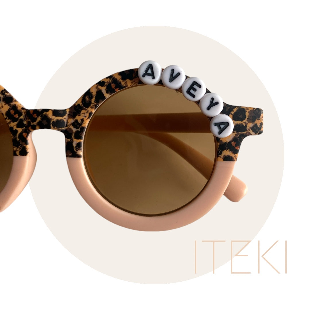 Zonnebril LEOPARD/MAUVE