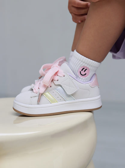 SOKKEN SMILEY - ROZE