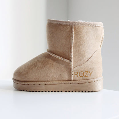 FURRY BOOTS KIDS BEIGE