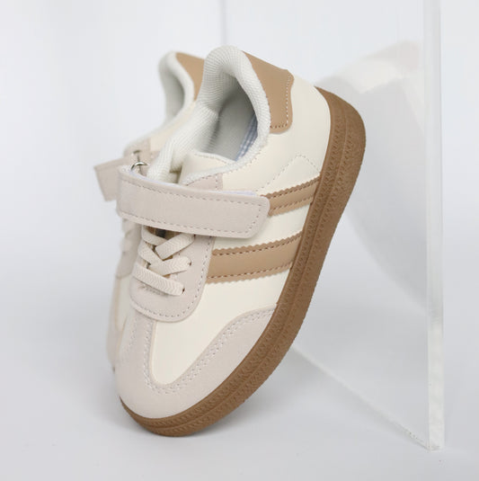 SNEAKER UNISEX RETRO KHAKI/BEIGE