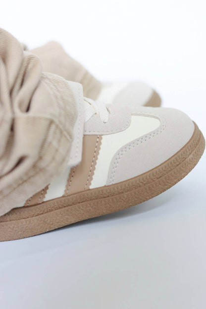 SNEAKER UNISEX RETRO BEIGE/KAKI BRUIN