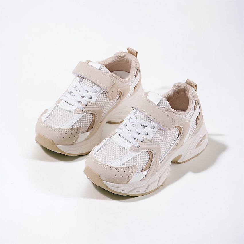 SNEAKER UNISEX WIT/BEIGE