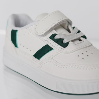 UNISEX SNEAKER WIT/GROEN