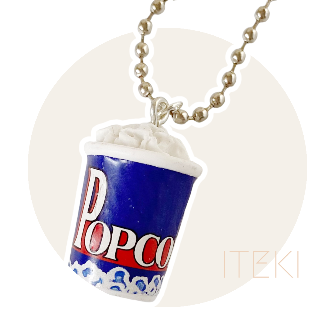 Sneaker chain popcorn blauw