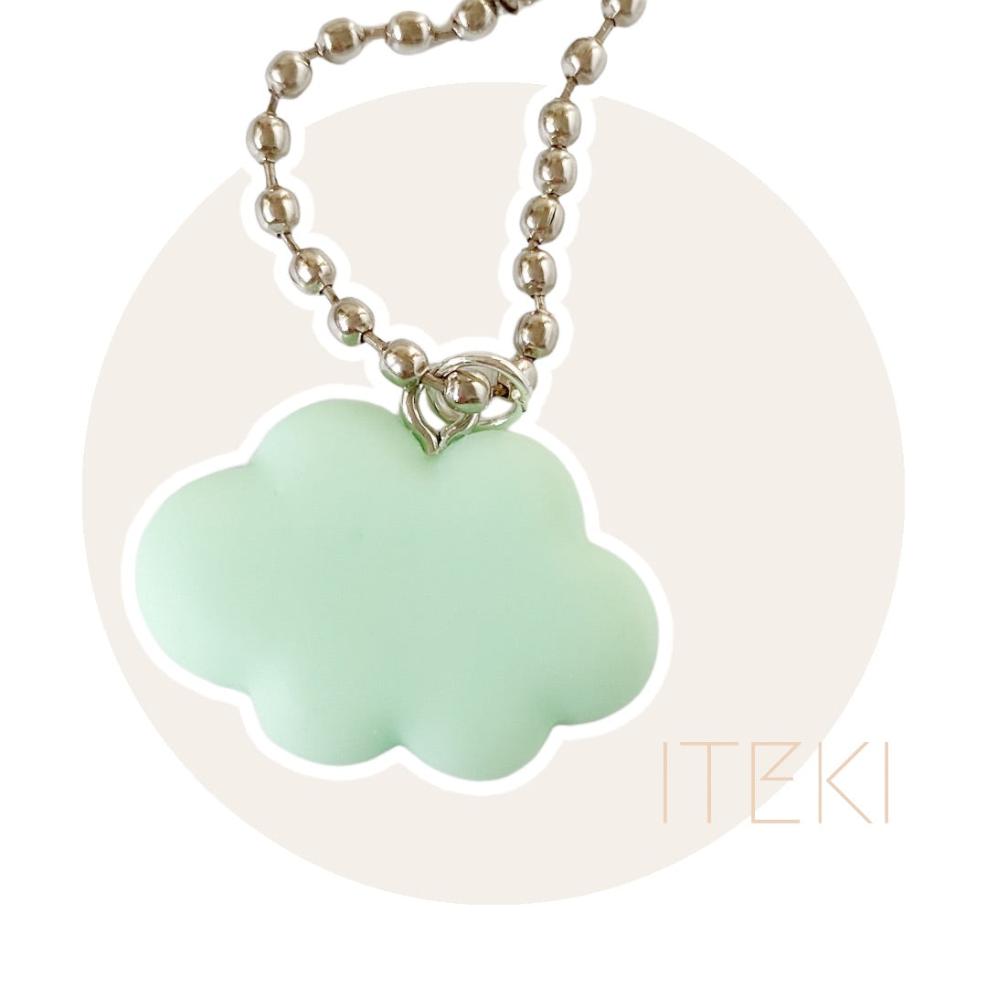 Sneaker chain wolk groen