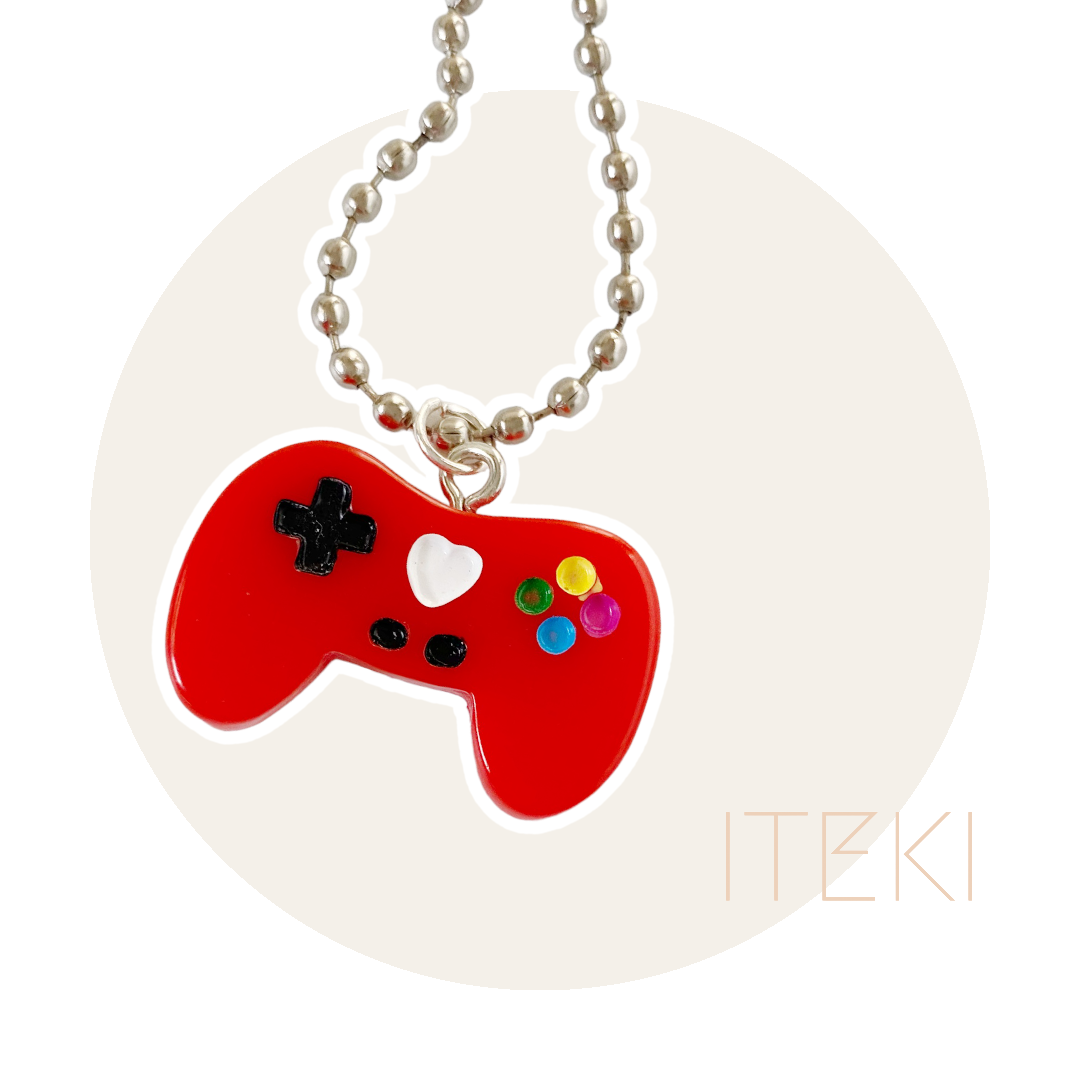 Sneaker chain game controller rood